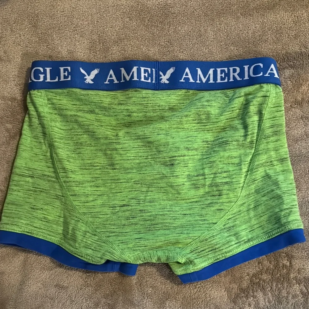 American Eagle Outfitters Green and Blue Boxer Briefs - Picture 2 of 3
